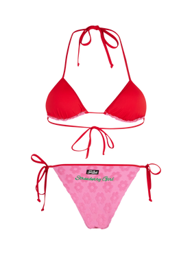 Bikini triangular Maleah de rizo rosa | Special Edition 