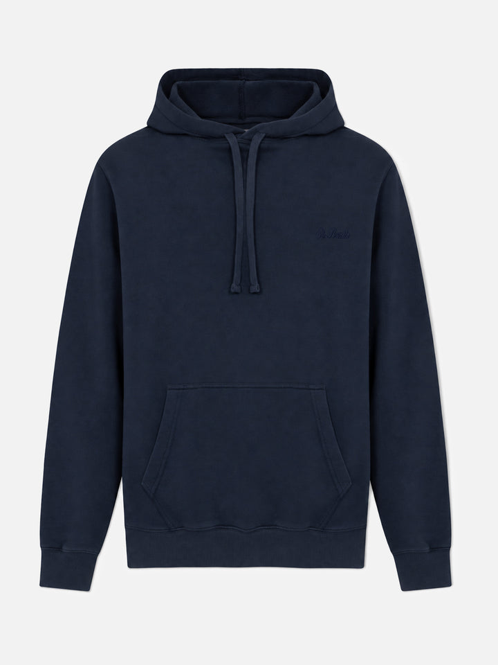 Manhattan hooded sweatshirt with logo embroidery
