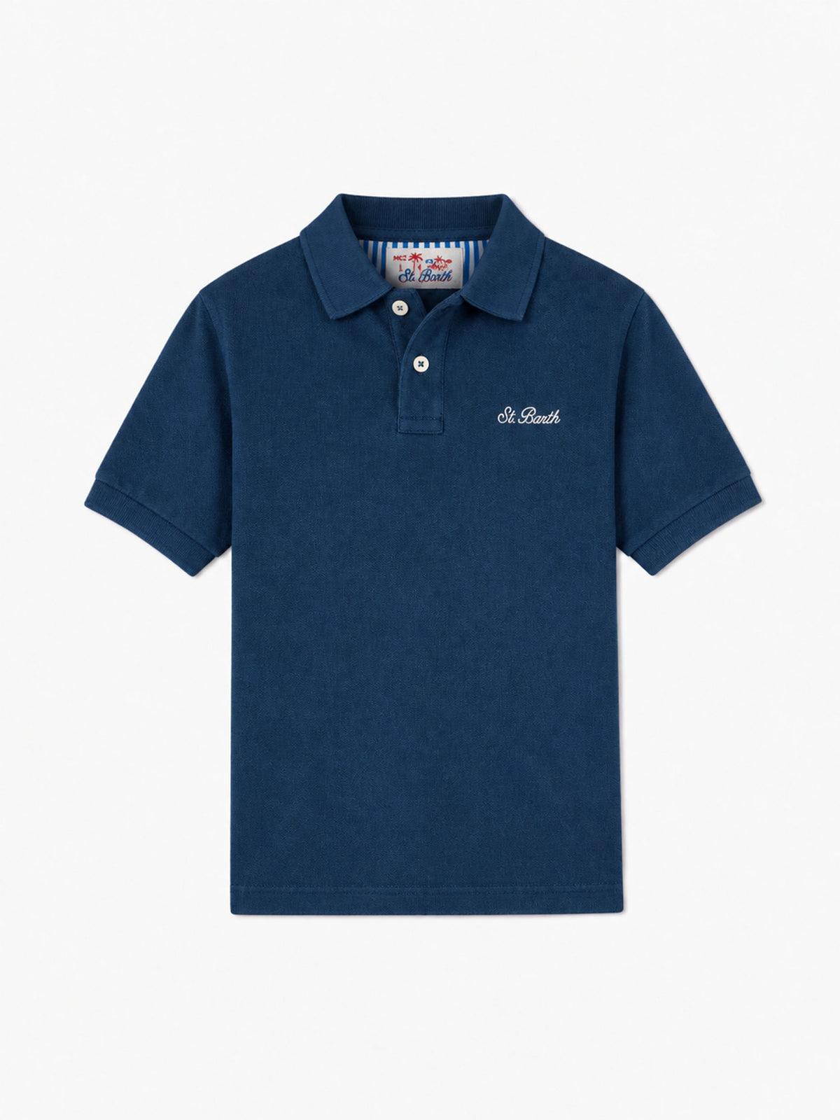 Polo garçon en piqué de coton Marvin 