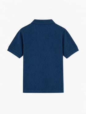 Polo garçon en piqué de coton Marvin 