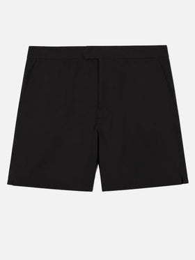 Herren kurze schwarze Badeshorts Master