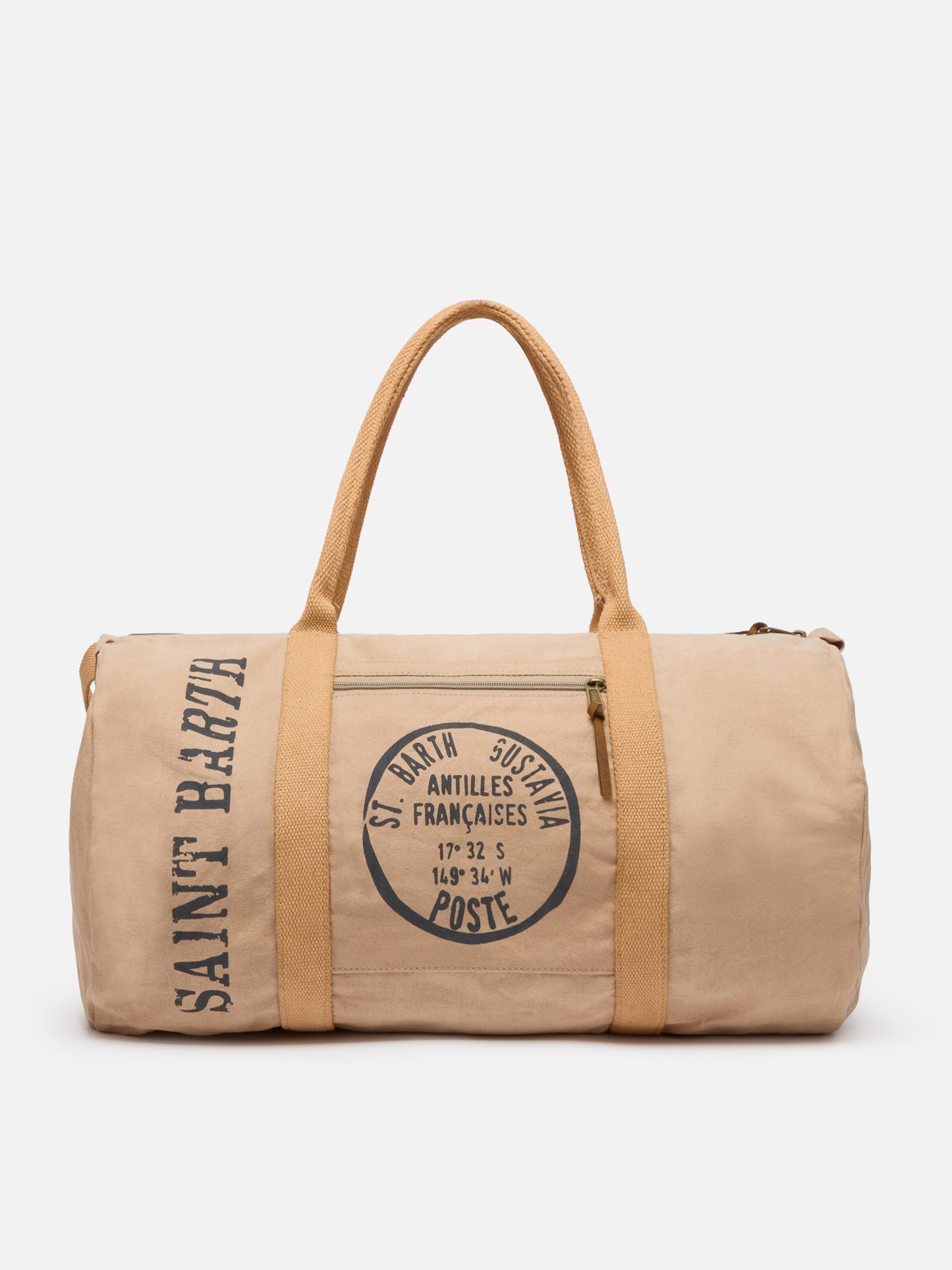 Borsone da viaggio beige Maxime