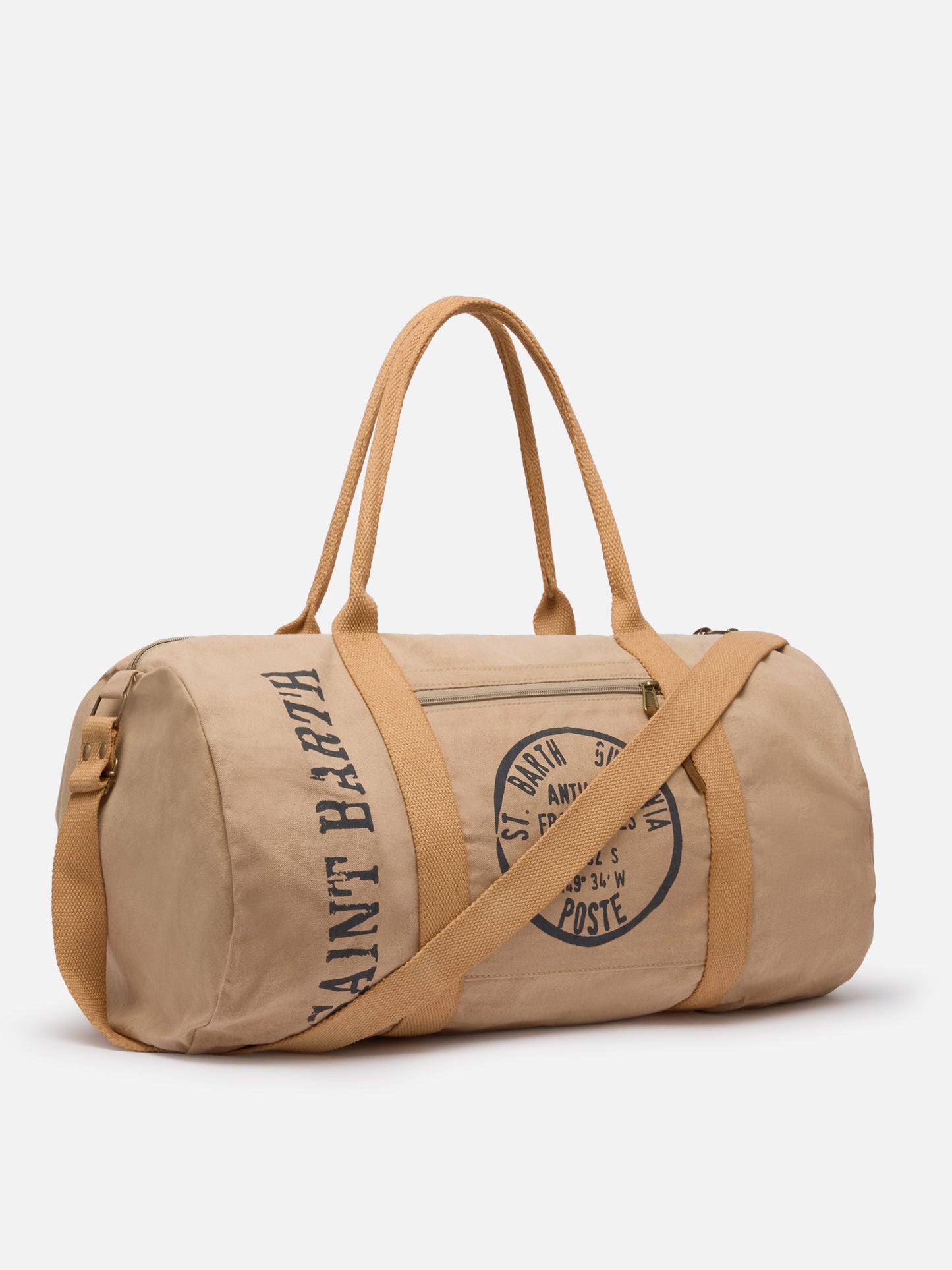 Borsone da viaggio beige Maxime