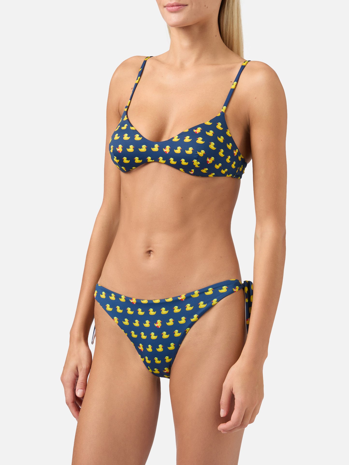 Bikini May Yali bralette stampa Ducky