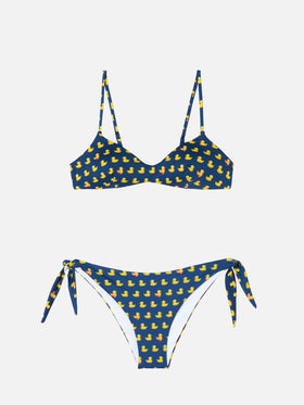 Bikini May Yali bralette stampa Ducky