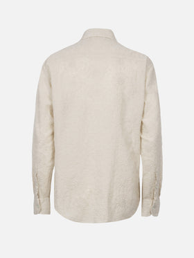Woman classic Sangallo cotton shirt Meredith - MC2 Saint Barth