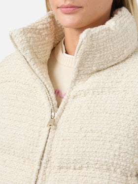 Maddy Tweed Steppjacke aus Lurex-Tweed
