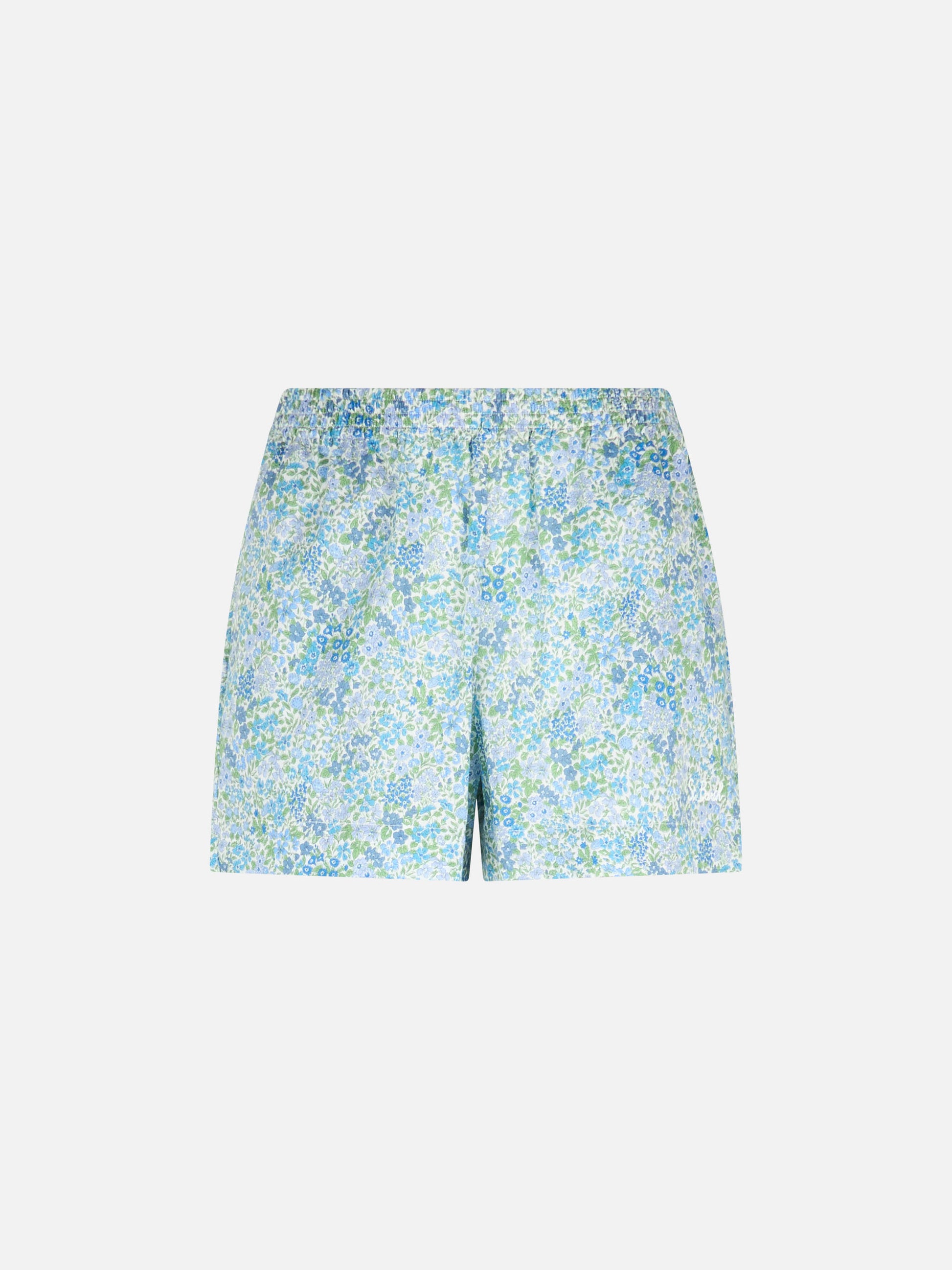 Woman cotton Joanna Luise pull up shorts Meave | MADE WITH LIBERTY FABRIC - MC2 Saint Barth