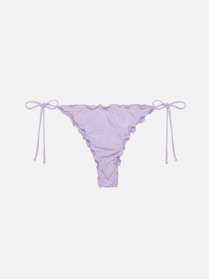 Bikini triangolo lilla Sagittarius Miami con slip sgambato
