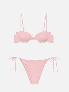 Bikini bralette rosa Salina Virgo 
