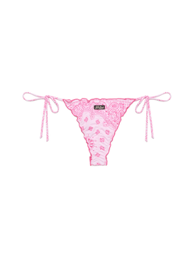 Miami cheeky swim briefs with bandanna print - MC2 Saint Barth