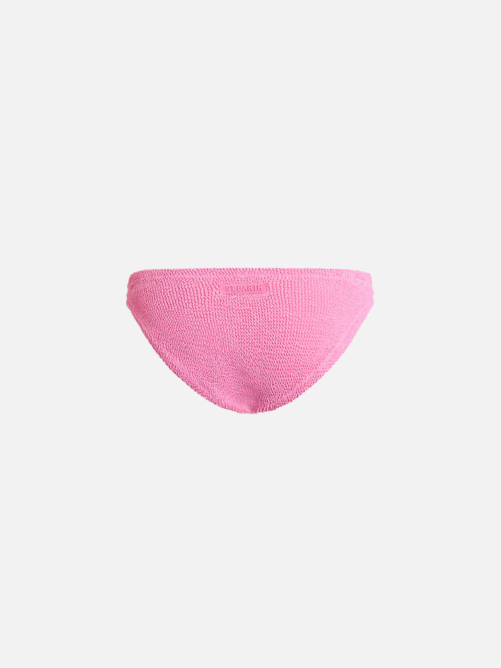 Bikinihose aus rosafarbenem Glitzer