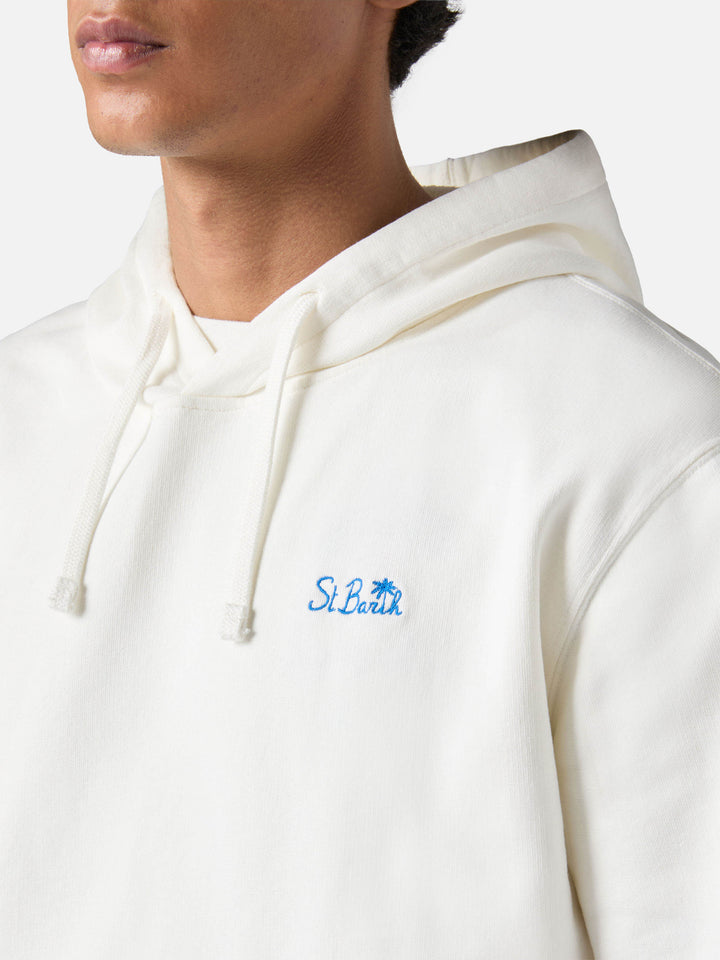 Mike short sleeve hooded sweatshirt