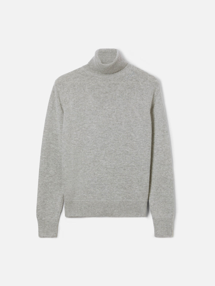 Jersey de cuello alto Moody gris mélange en BLENDED CASHMERE 