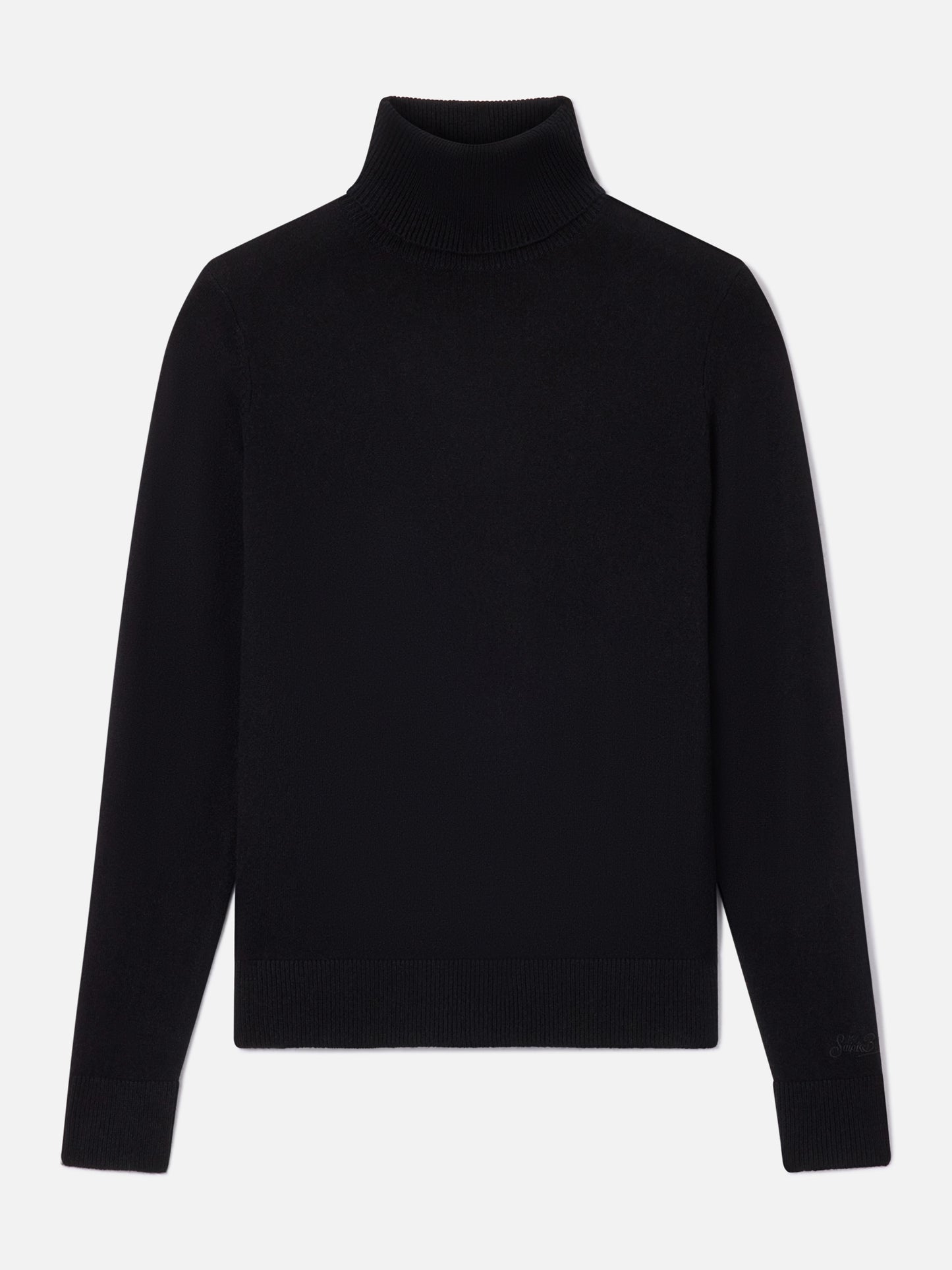 Maglione Moody in cashmere a collo alto nero