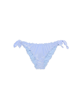 Moon light blue velvet classic swim briefs - MC2 Saint Barth