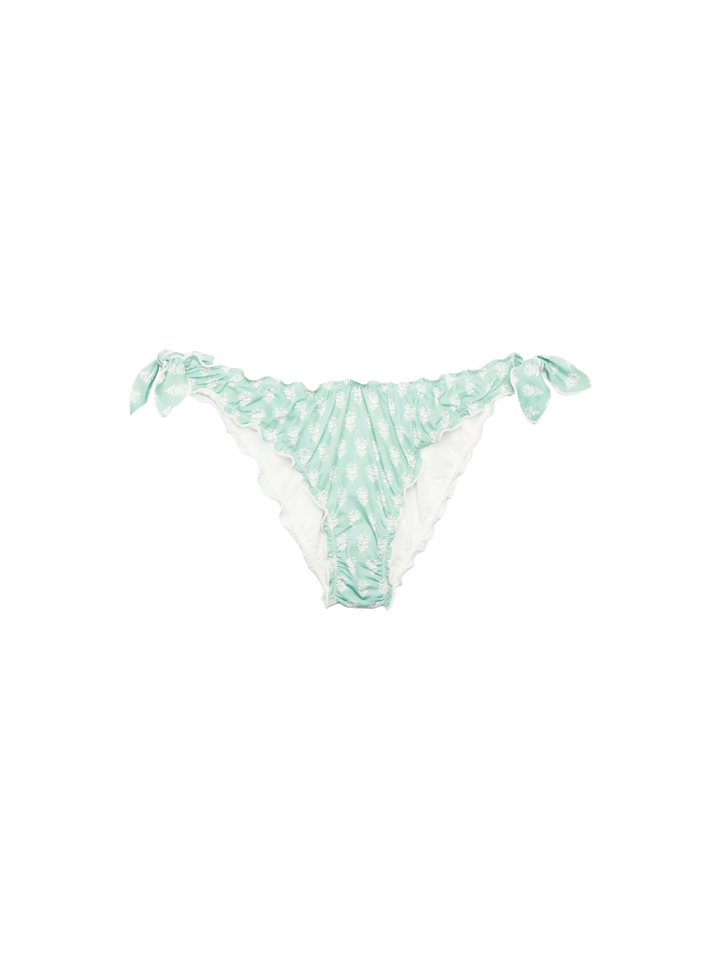 Moon classic swim briefs with floral print