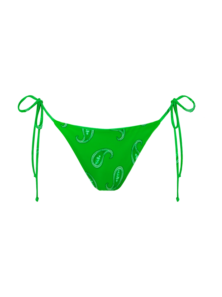 Bikini Judy Marielle bralette stampa paisley verde