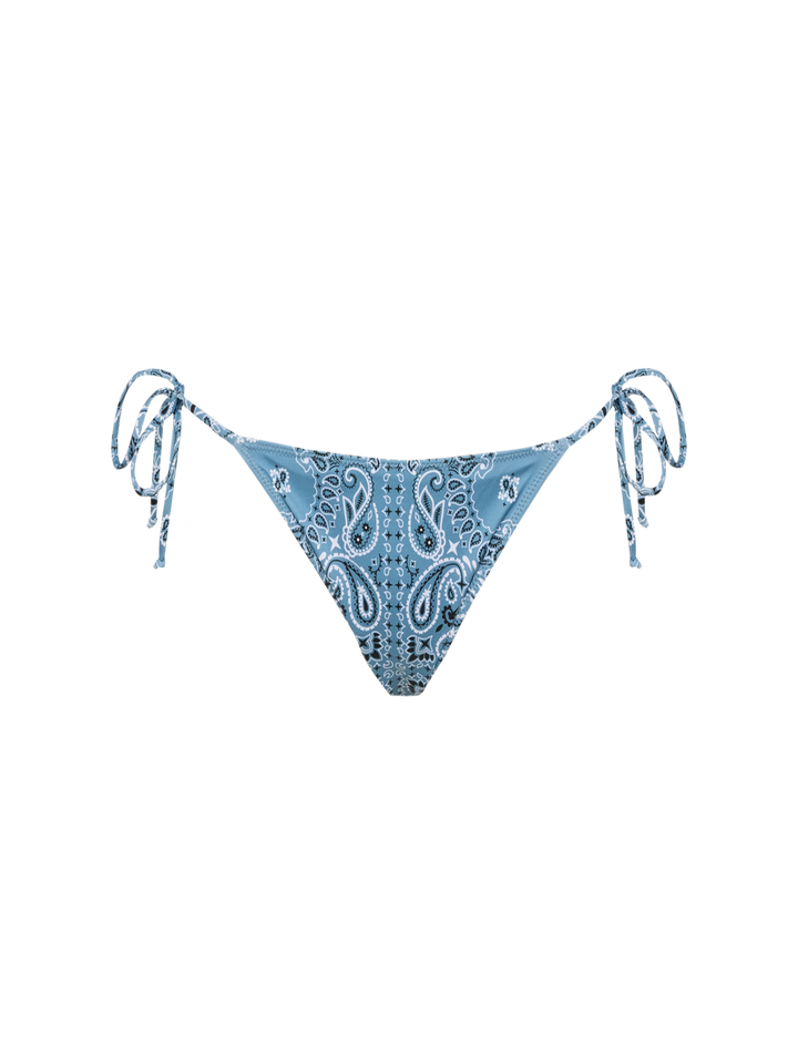 Classic triangle bikini Leah Marielle with bandanna print - MC2 Saint Barth