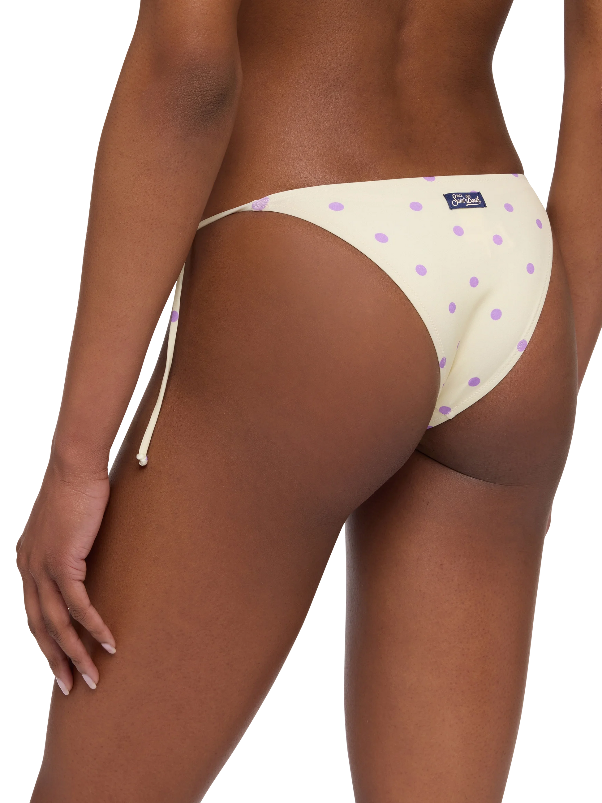 Bralette bikini Sadie Marielle with polka dots print - MC2 Saint Barth