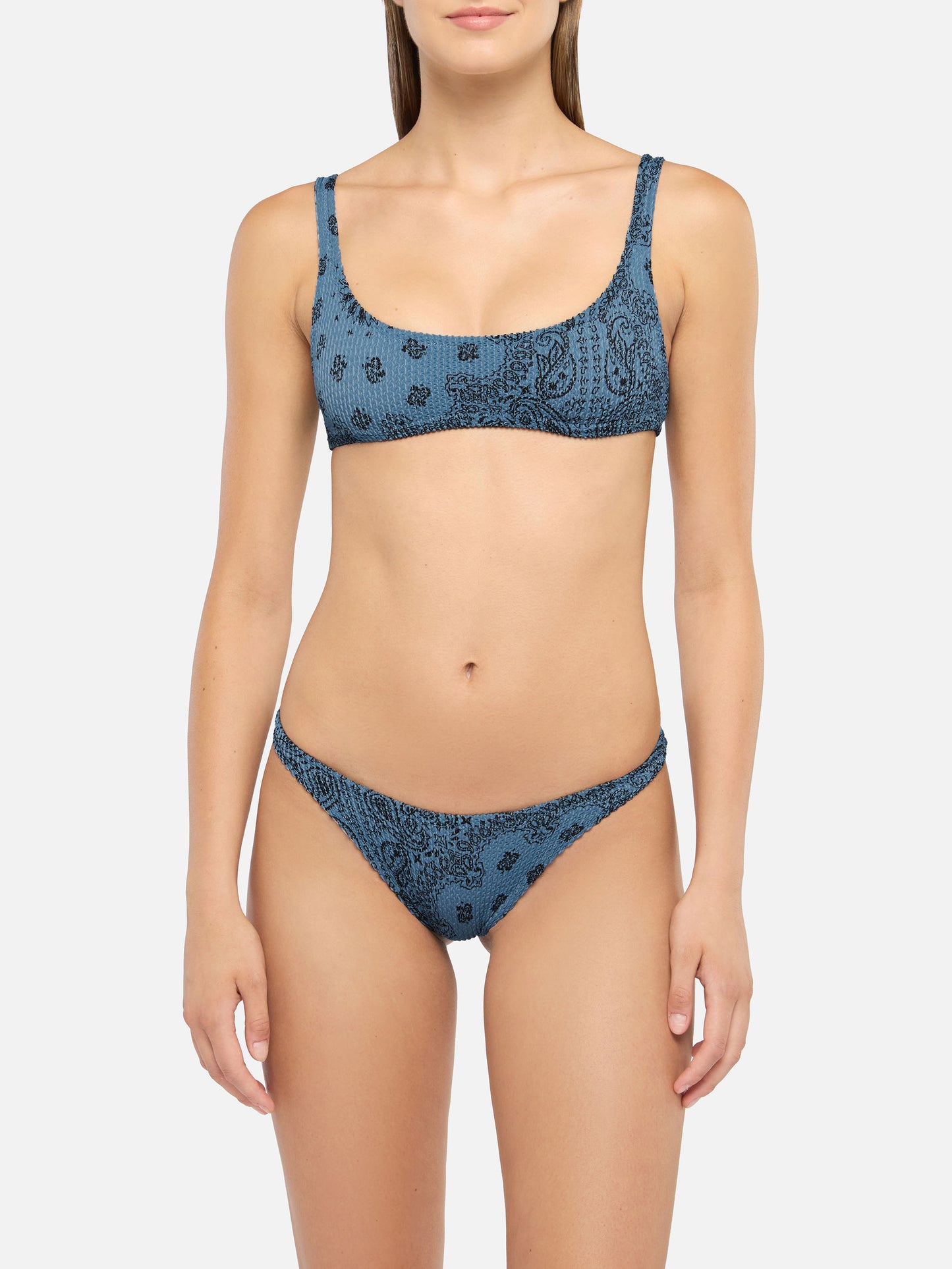 Bikini a bralette Naima Naomi con stampa bandana