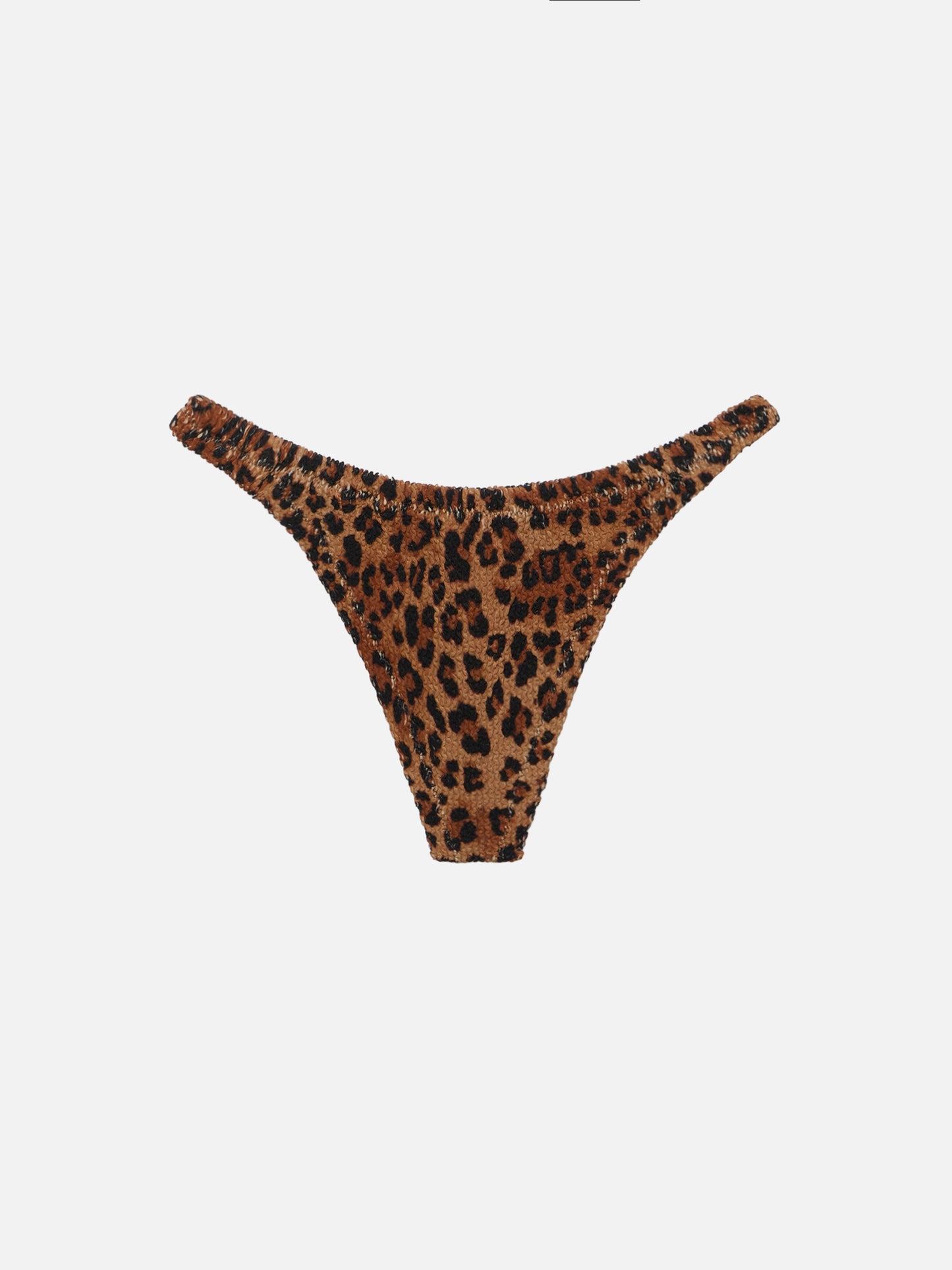 Bas de maillot cheeky Naomi à imprimé léopard 