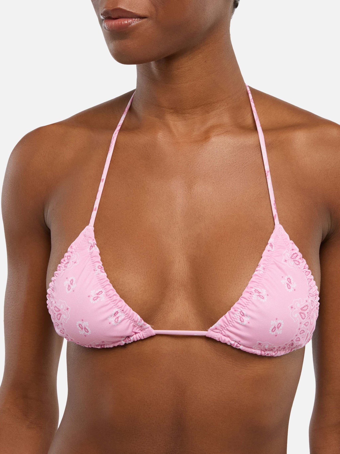 Nilly Nalu klassischer Triangel-Bikini mit Bandana-Print