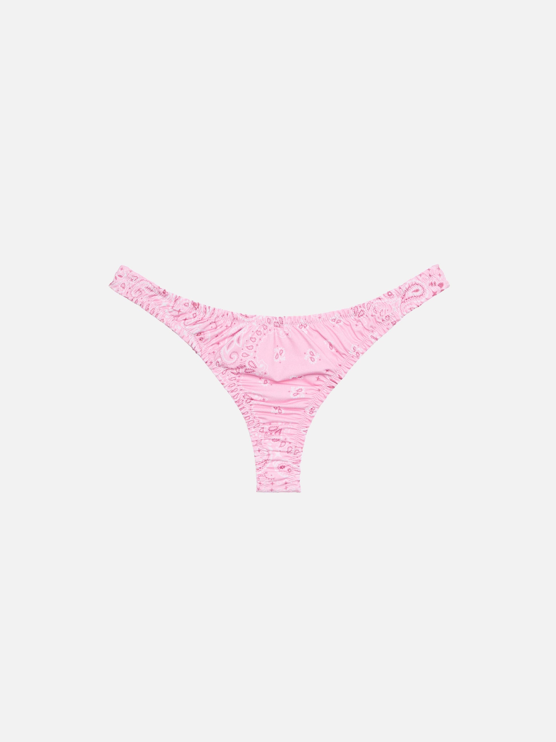 Nalu cheekiest swim briefs with bandanna print - MC2 Saint Barth