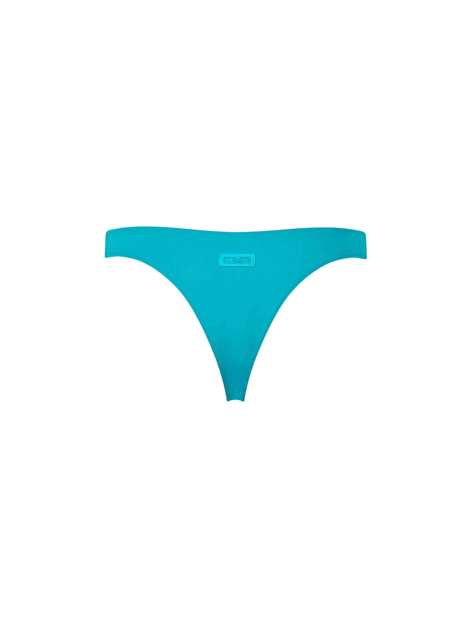 Woman teal cheeky swim briefs Naomi - MC2 Saint Barth
