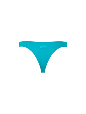 Woman teal cheeky swim briefs Naomi - MC2 Saint Barth