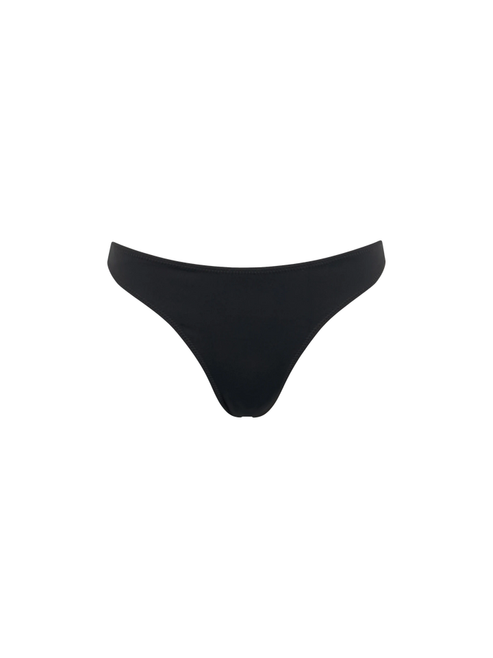 Woman black triangle bikini Annabelle Naomi with rhinestones - MC2 Saint Barth