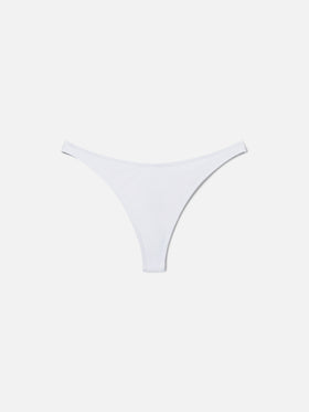 Braguita de bikini brasileña Naomi en blanco liso 