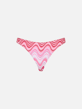 Bas de bikini cheeky en maille raschel femme Naomi 
