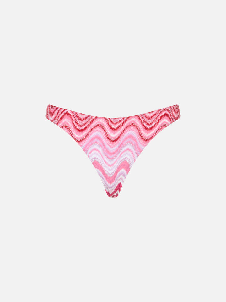 Bikini triangle en maille raschel pour femme Leah Naomi 