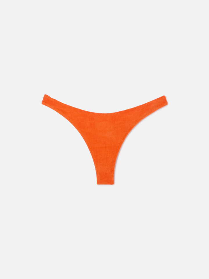 Braguita de baño cheeky Naomi de rizo en color naranja 