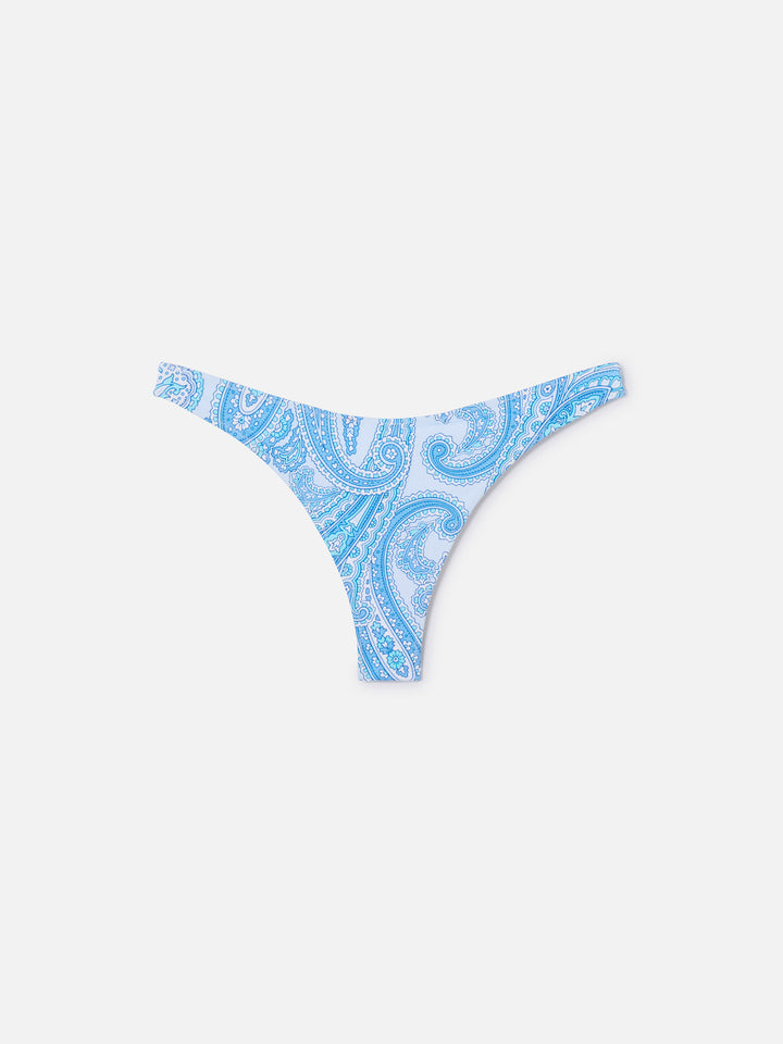 Naomi Bikinihose mit Paisley-Print und cheeky Schnitt 