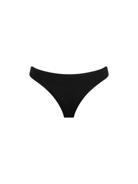 Woman black lurex cheeky swim briefs Naomi - MC2 Saint Barth