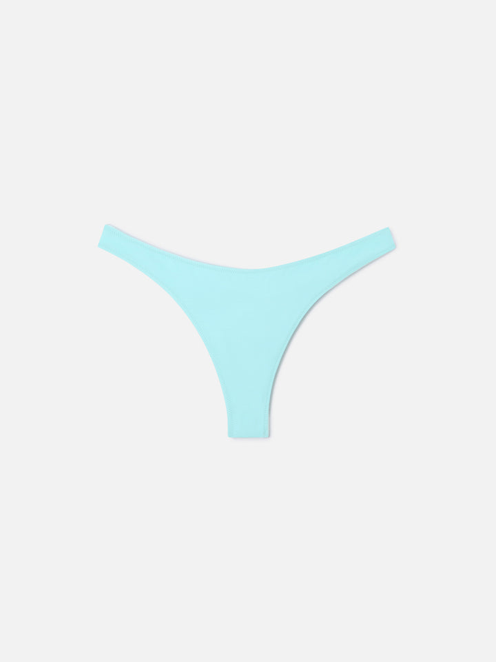 Bikini Judy Naomi bralette verde acqua tinta unita