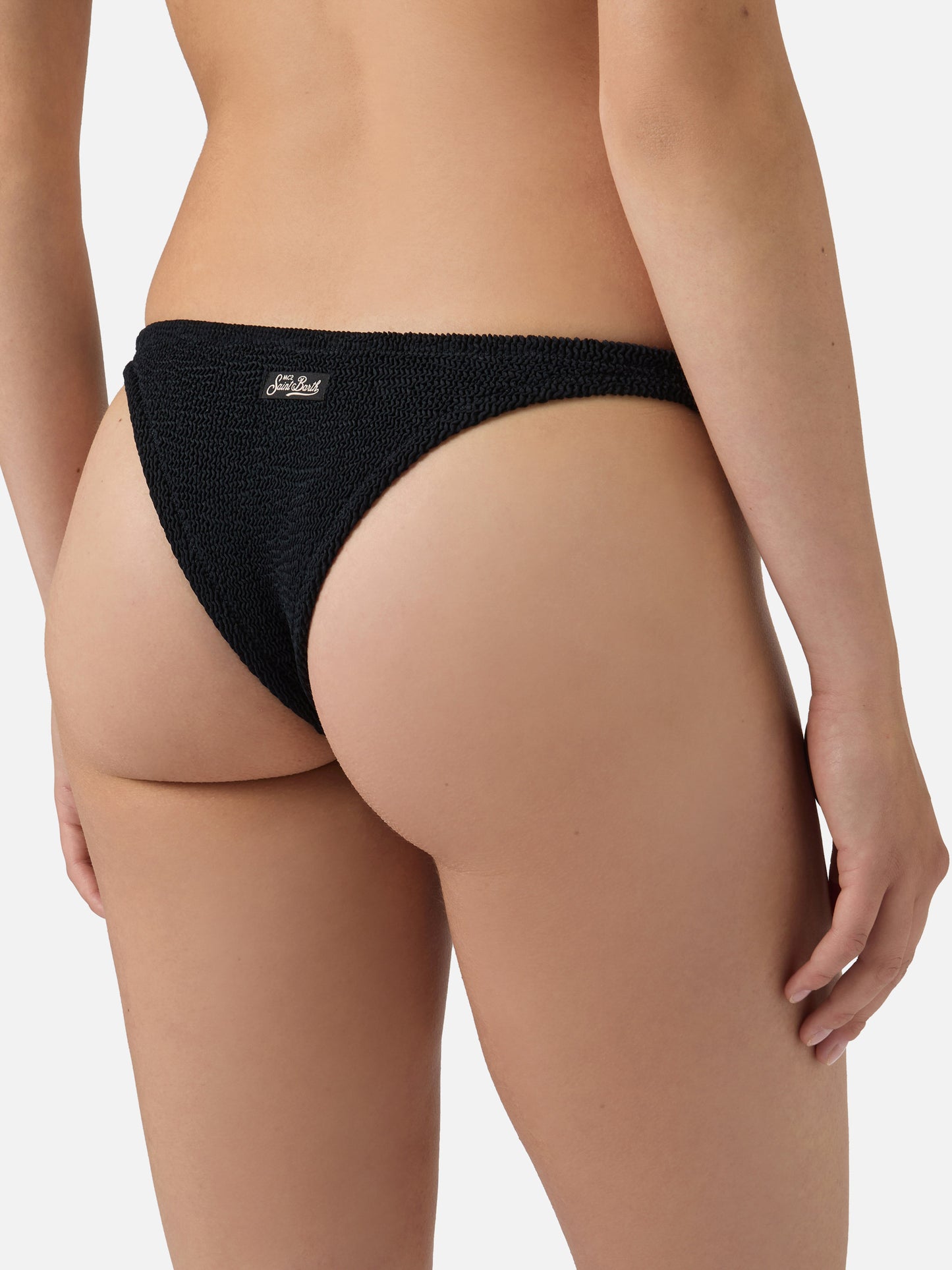 Bikini negro de efecto arrugado Naima Naomi 