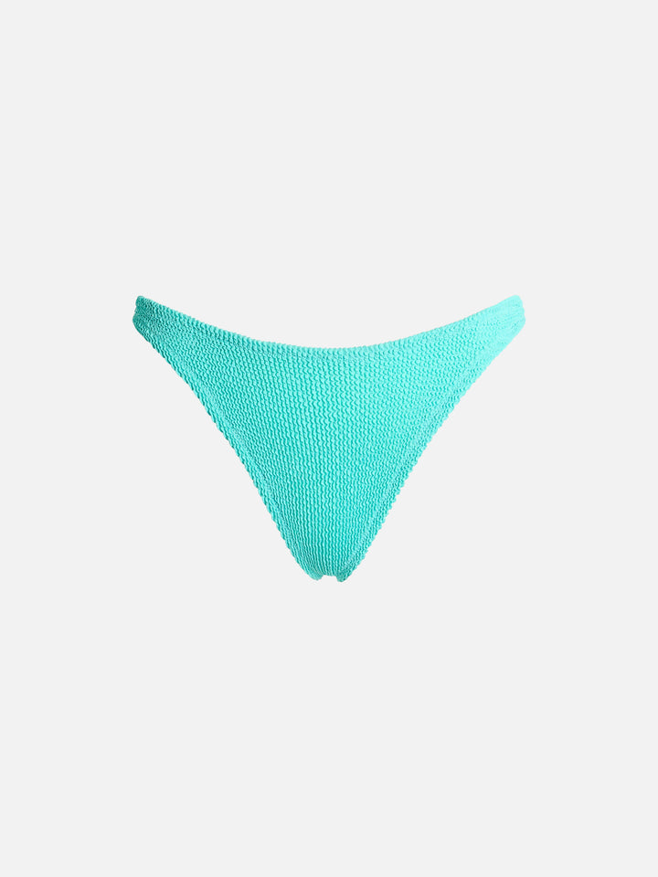 Naomi water green crinkle swim briefs