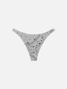 Naomi Cheeky Badeslip mit Bandanna-Print