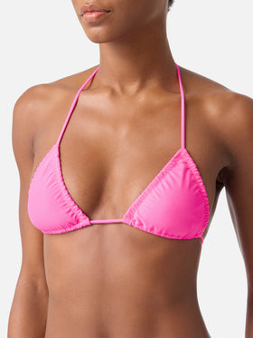 Nilly Nalu fluo pink Rüschen-Triangel-Bikini 