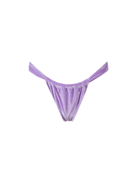Woman chenille cheekiest swim briefs Noelle - MC2 Saint Barth