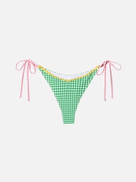 Freche Badehose Norah mit Vichy-Karo-Muster