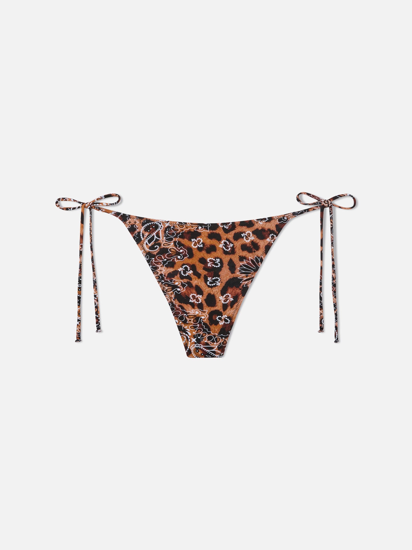 Braguita de bikini cheeky para mujer con estampado leo bandanna 