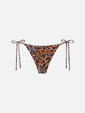 Braguita de bikini cheeky para mujer con estampado leo bandanna 