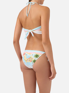Bikini Nairobi Virgo multicolor St. Barth Map 