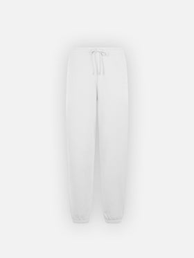 Pantalon de jogging Odalys Jr en coton molletonné avec imprimé bandana blanc 