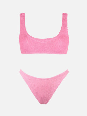 Bikini bralette Naima Naomi en crinkle rose 