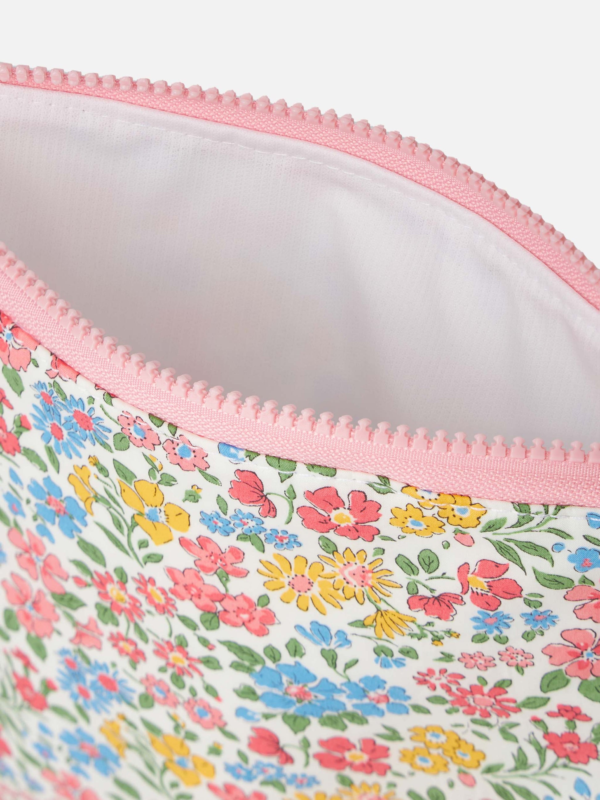 Pareasy pochette with Annabelle print | MADE WITH LIBERY FABRIC - MC2 Saint Barth
